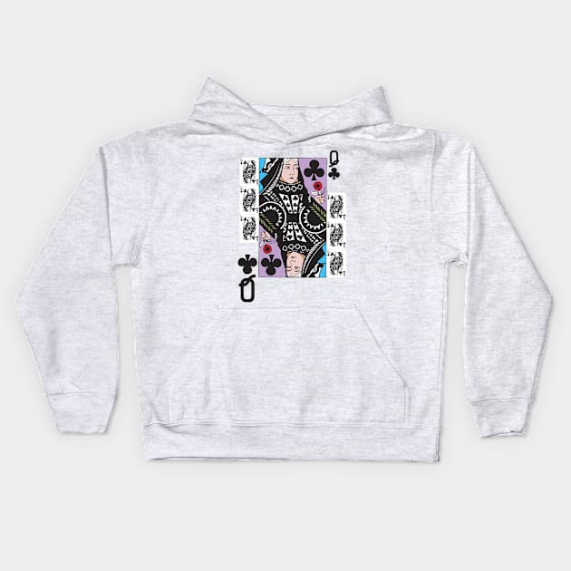 Deck Queen Kids Hoodie by Dojaja